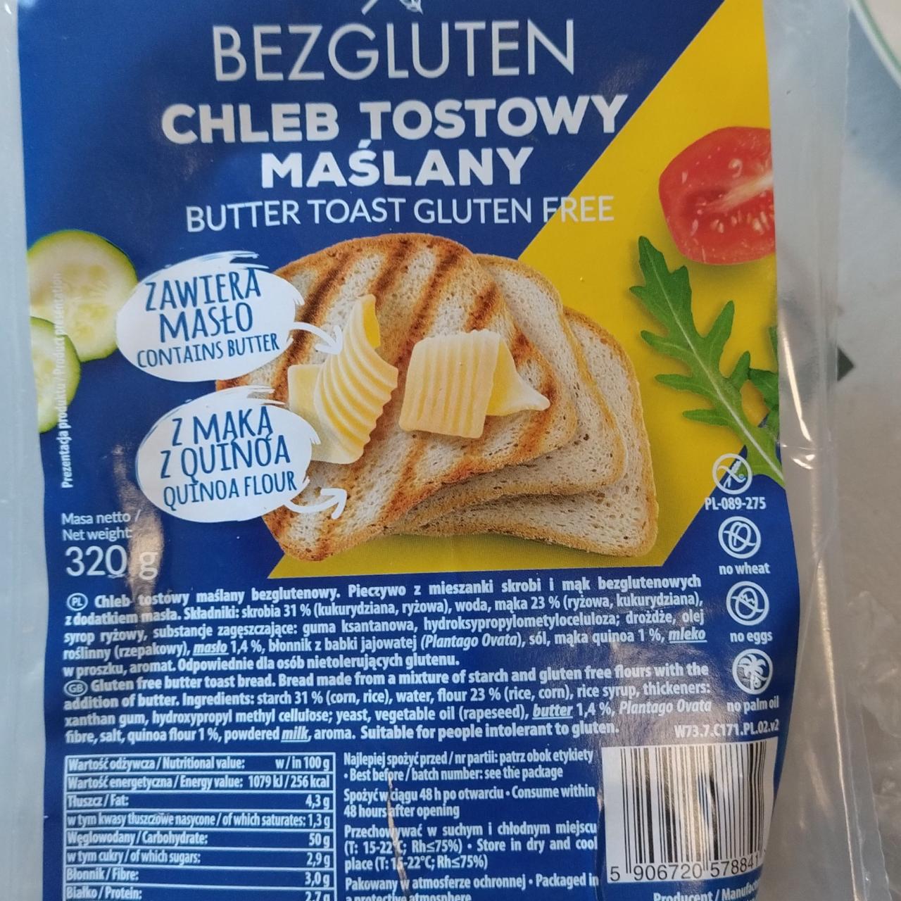 Zdjęcia - Chleb tostowy maślany Bezgluten