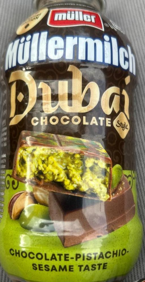 Zdjęcia - Müllermilch Dubai Chocolate Müller