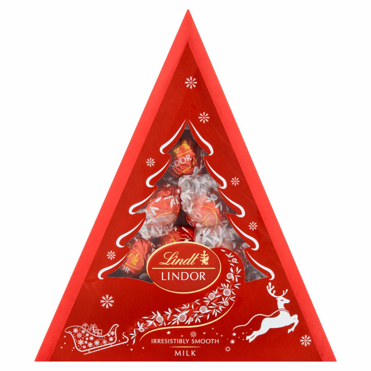 Zdjęcia - Lindt Lindor Praliny z czekolady mlecznej z nadzieniem 125 g