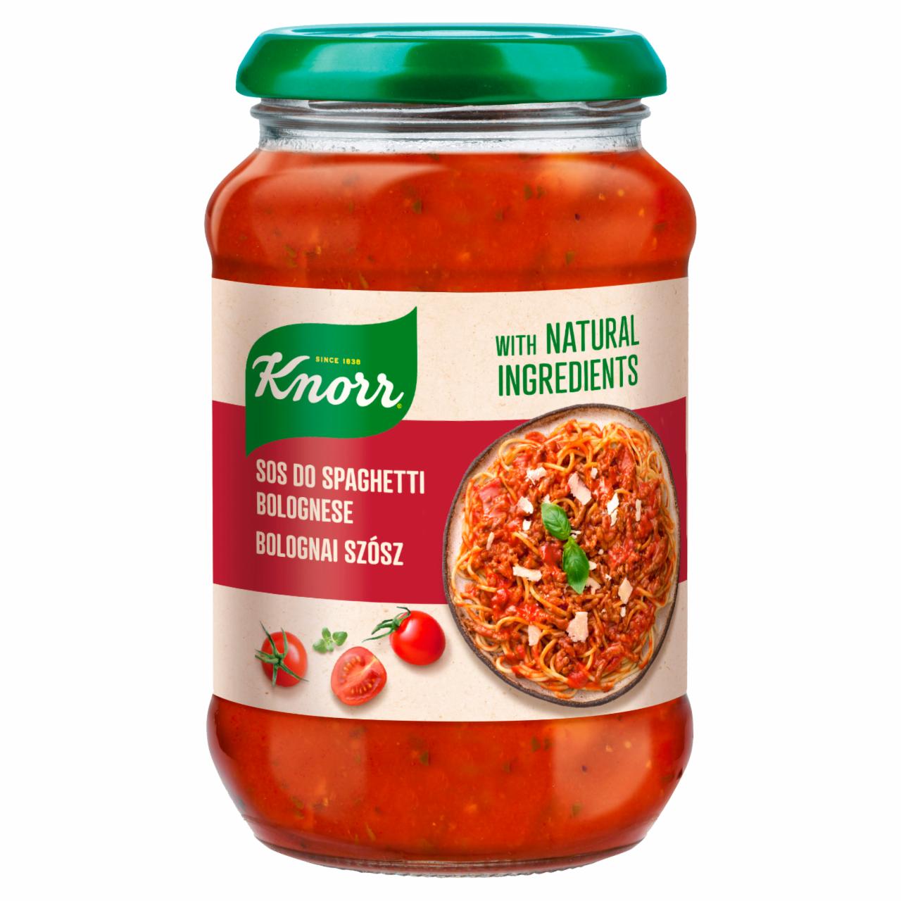 Zdjęcia - Knorr Sos do spaghetti bolognese 400 g