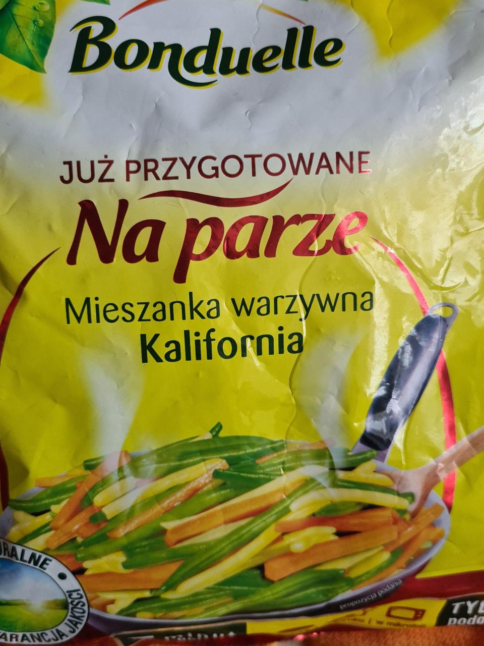 Zdjęcia - Już przygotowane Na parze Mieszanka warzywna Kalifornia Bonduelle