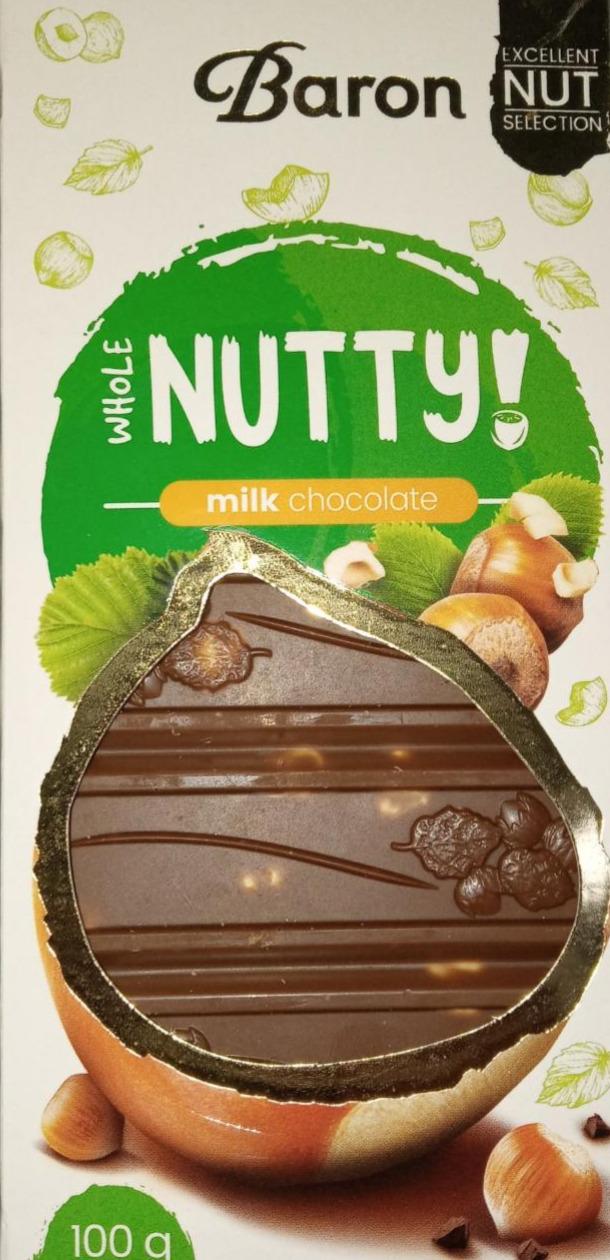 Zdjęcia - Whole nutty czekolada z orzechami Baron