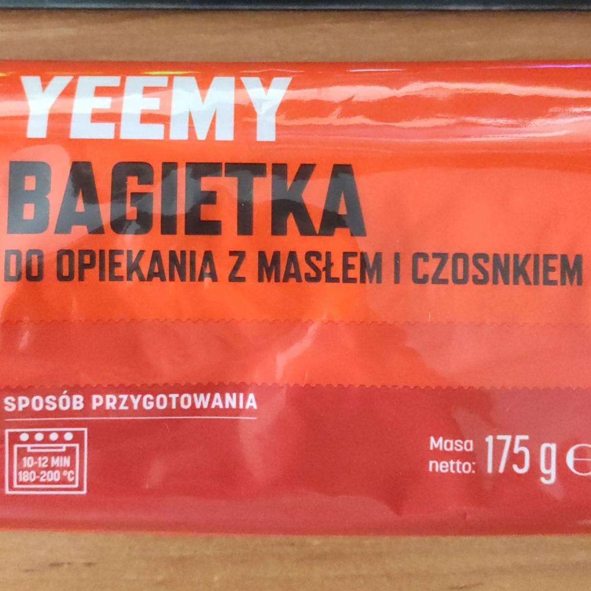 Zdjęcia - Bagietka do opiekania z masłem i czosnkiem Yeemy