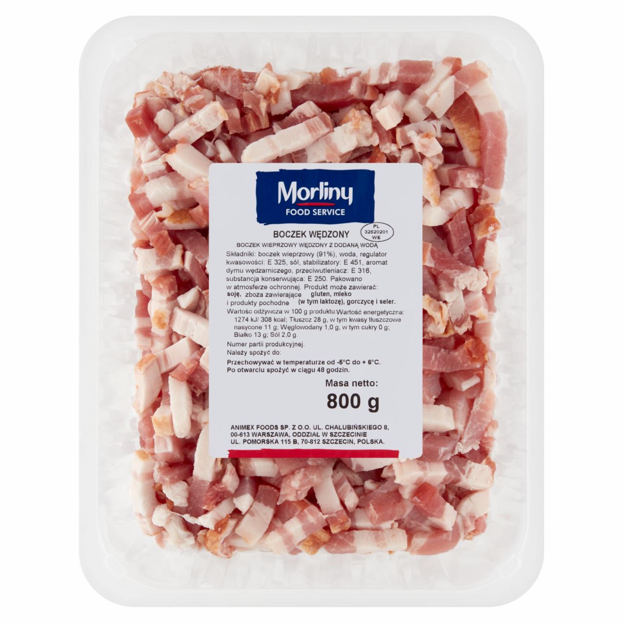 Zdjęcia - Morliny Food Service Boczek wędzony 800 g