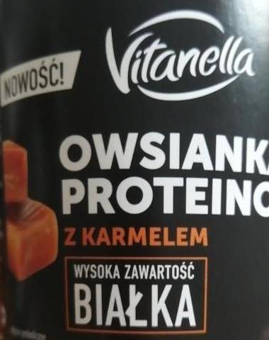 Zdjęcia - owsianka proteinowa z karmelem Vitanella