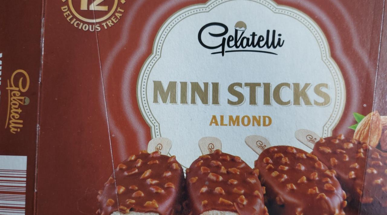 Zdjęcia - lody gelatelli z migdałami i czekoladą