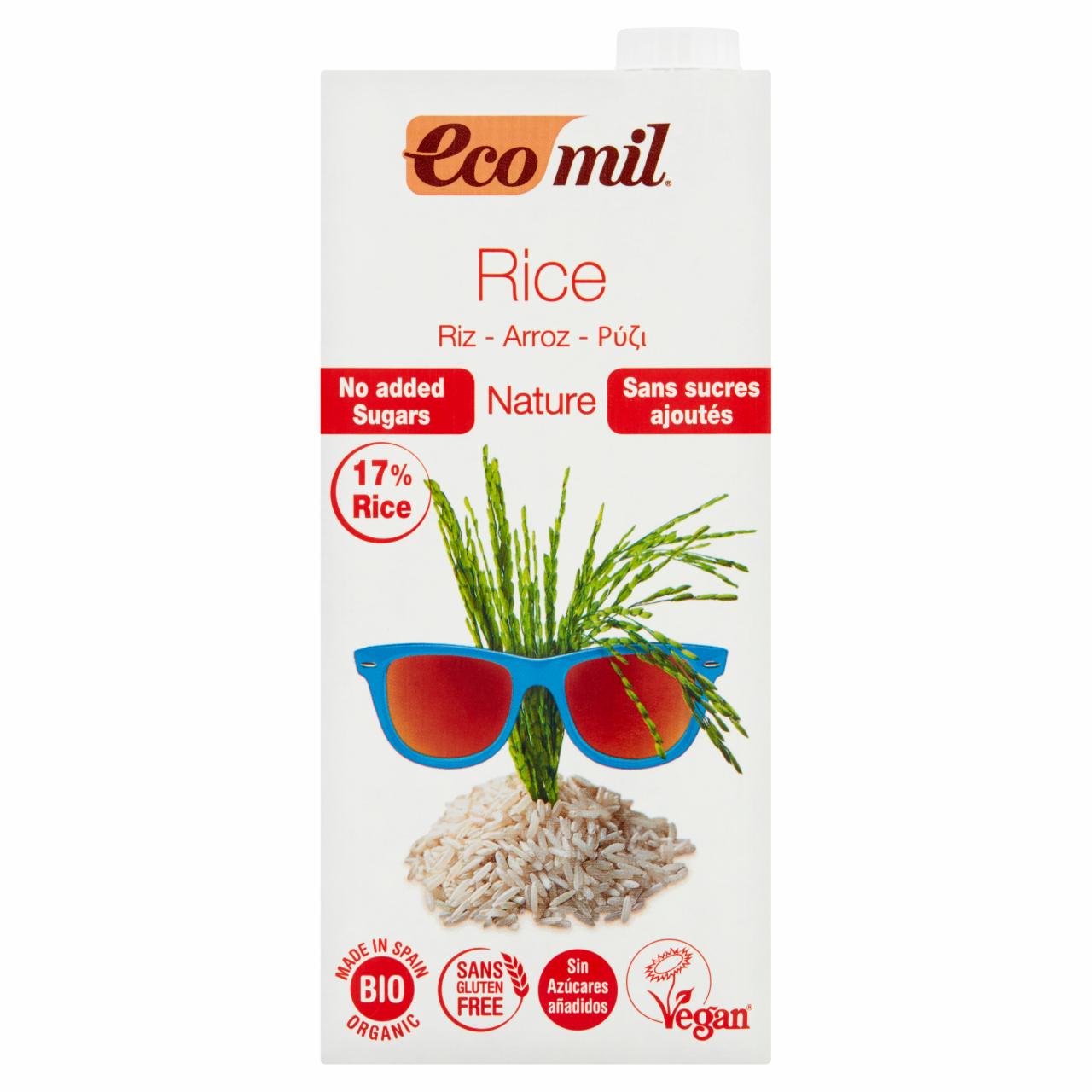 Zdjęcia - EcoMil Napój ryżowy Bio 1 l