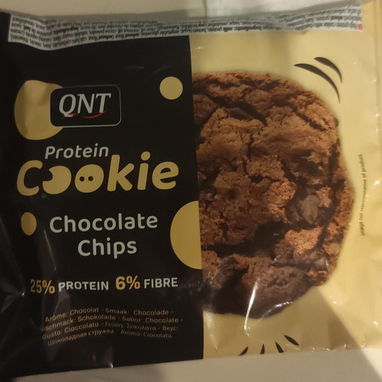 Zdjęcia - Protein cookie chocolate chips QNT