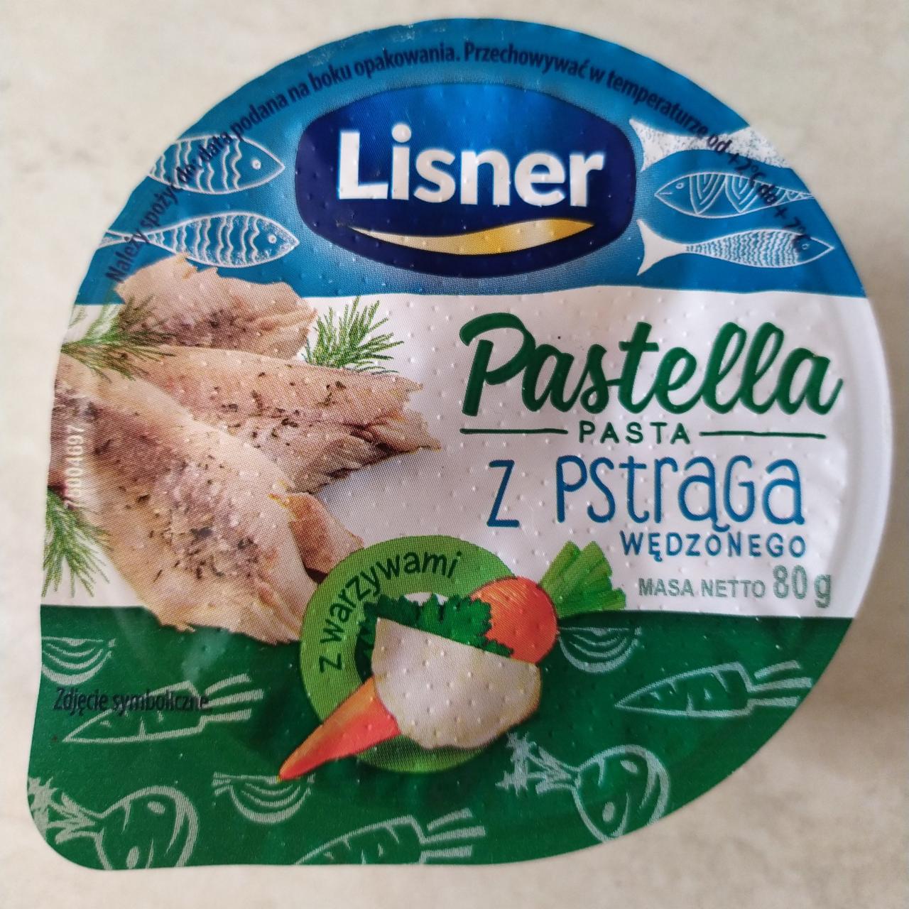 Zdjęcia - Lisner Pastella Pasta z pstrąga wędzonego 80 g