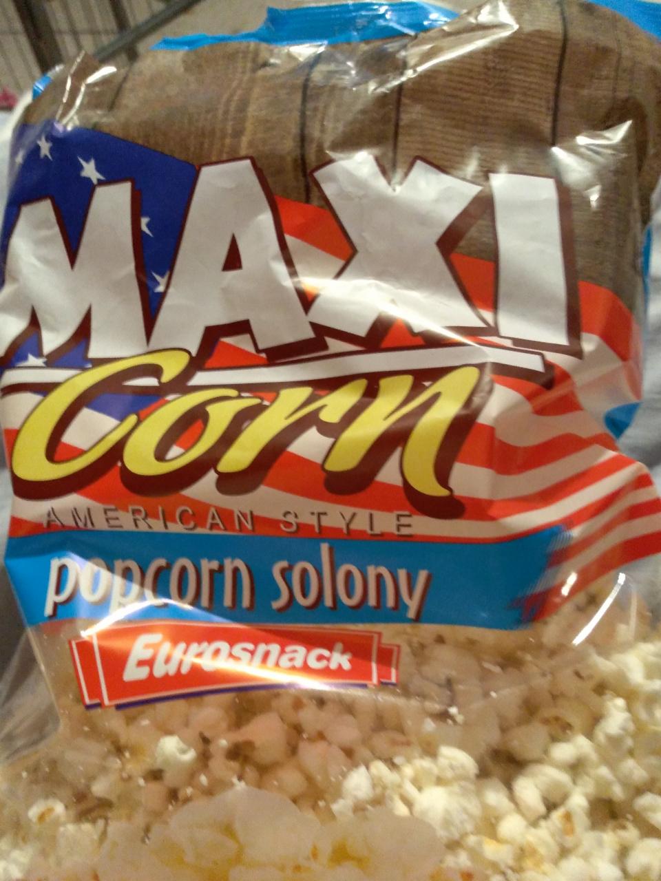 Zdjęcia - Popcorn solony Maxi Corn