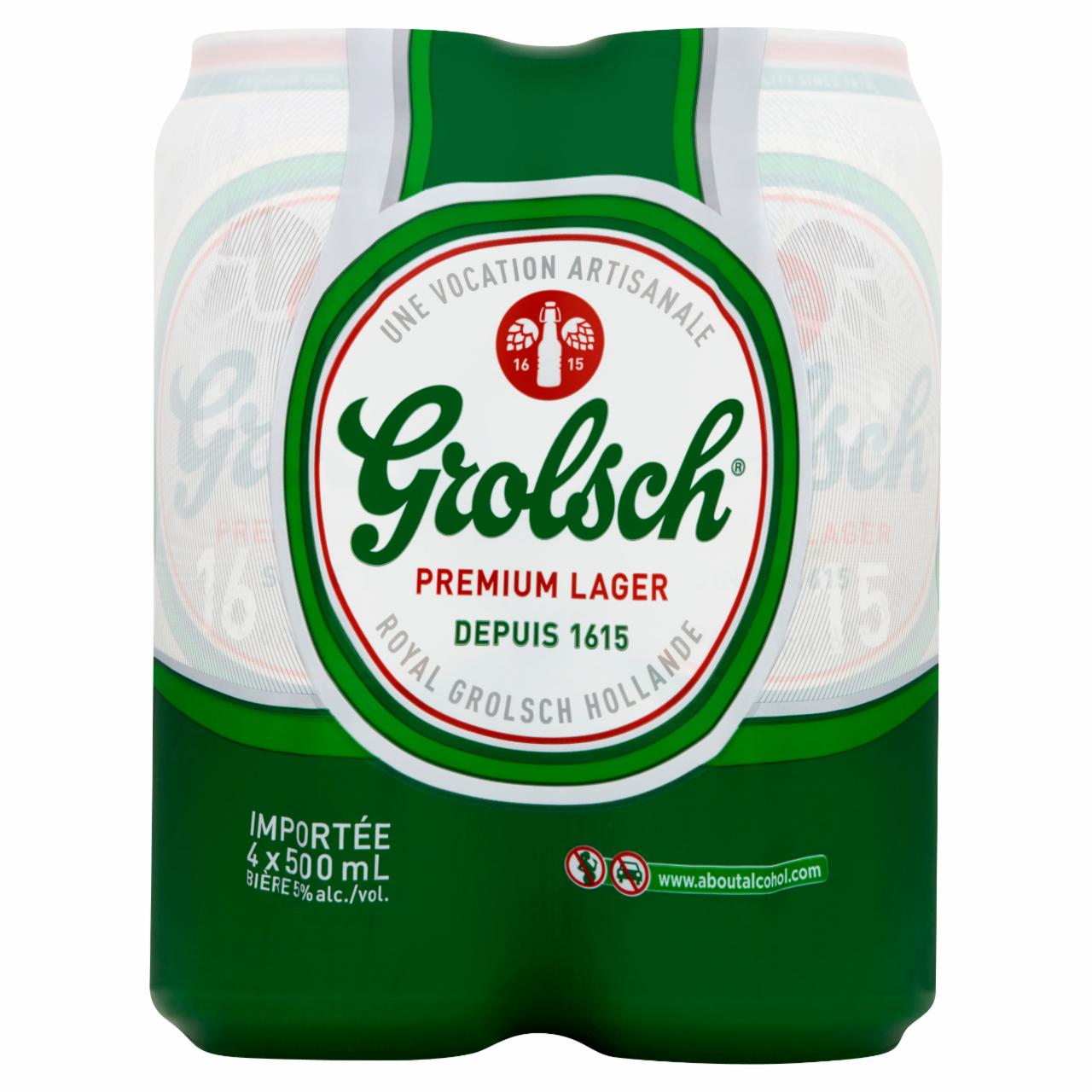 Zdjęcia - Grolsch Piwo jasne pełne 4 x 500 ml