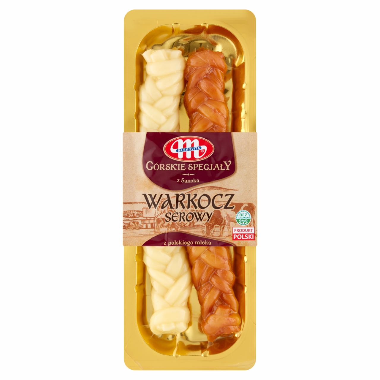 Zdjęcia - Mlekovita Górskie Specjały z Sanoka Warkocz serowy 160 g (2 x 80 g)