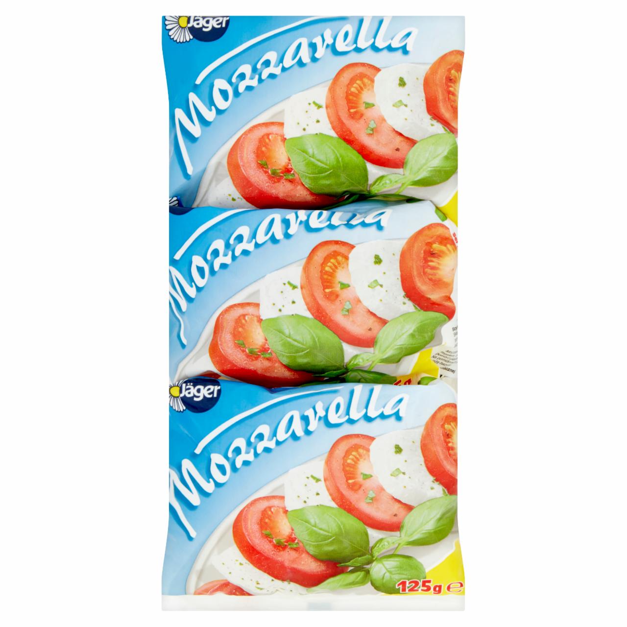 Zdjęcia - Jäger Ser Mozzarella 375 g (3 sztuki)