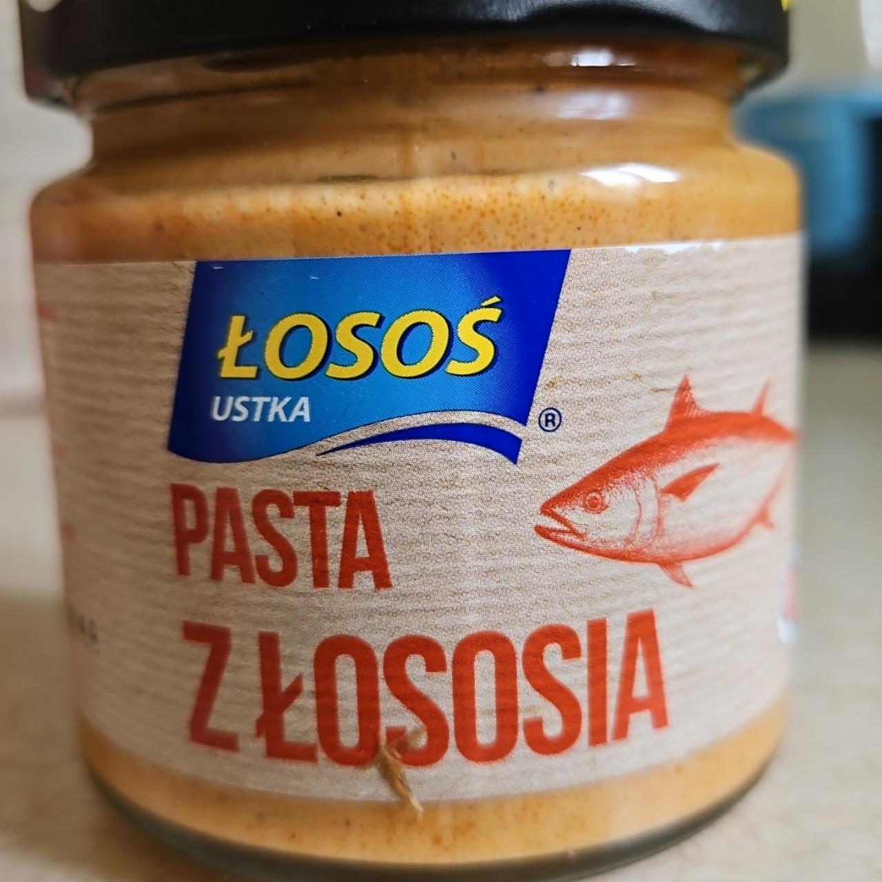 Zdjęcia - pasta z łososia Łosoś Ustka