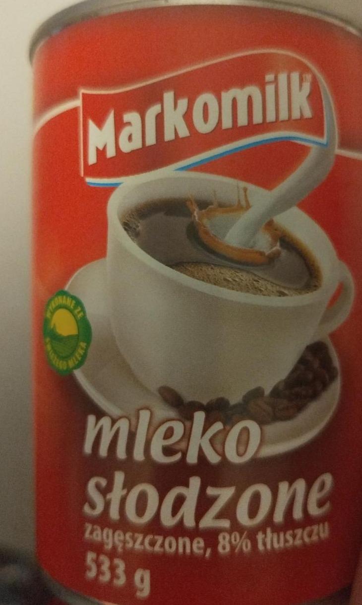 Zdjęcia - Mleko słodzone zagęszczone 8% tłuszczu Markomilk