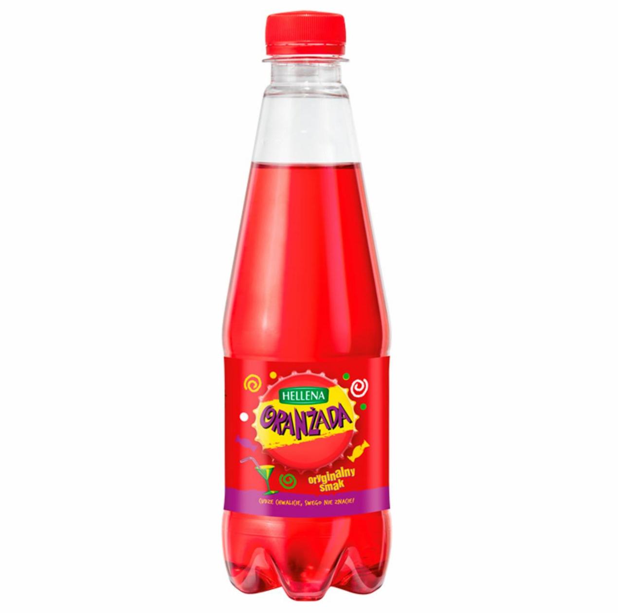 Zdjęcia - Hellena Oranżada czerwona 330 ml