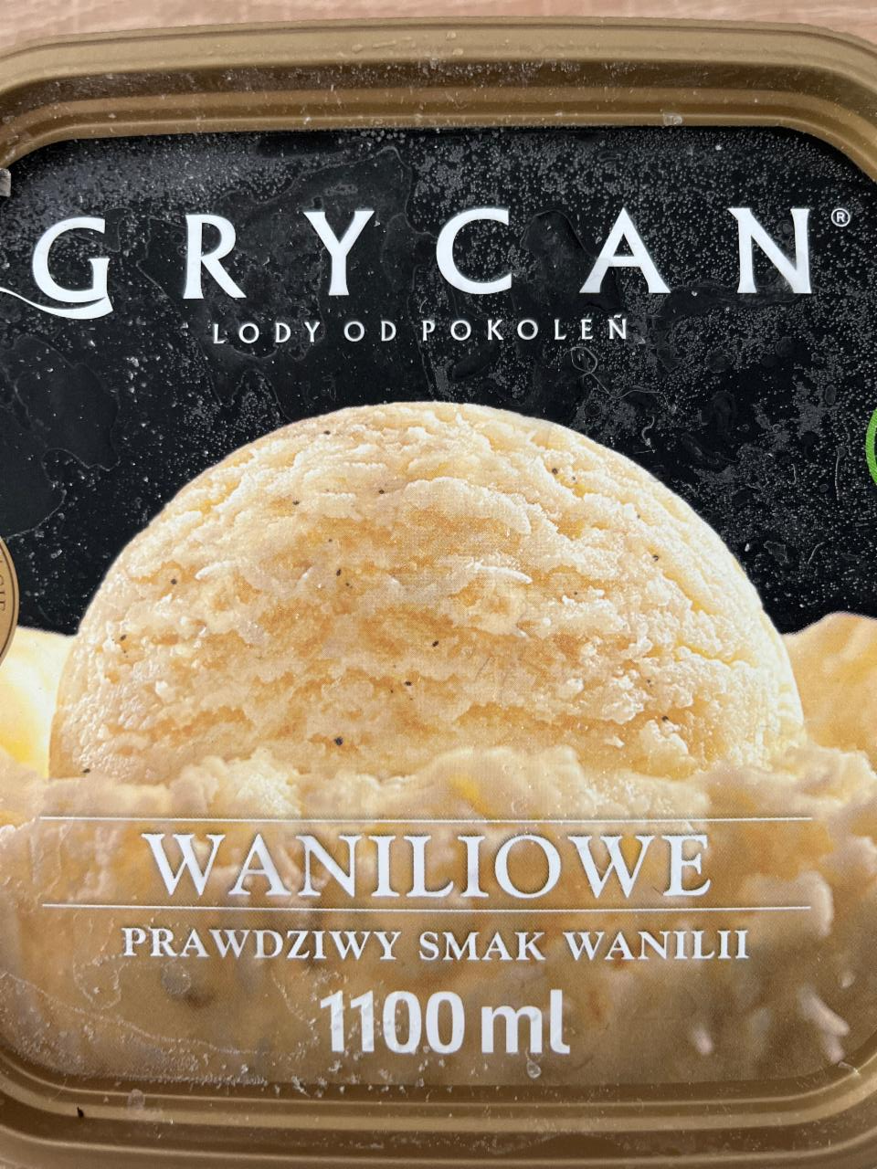 Zdjęcia - Lody waniliowe 1100 ml Grycan