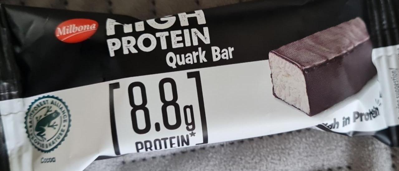 Zdjęcia - High protein Quark bar Milbona