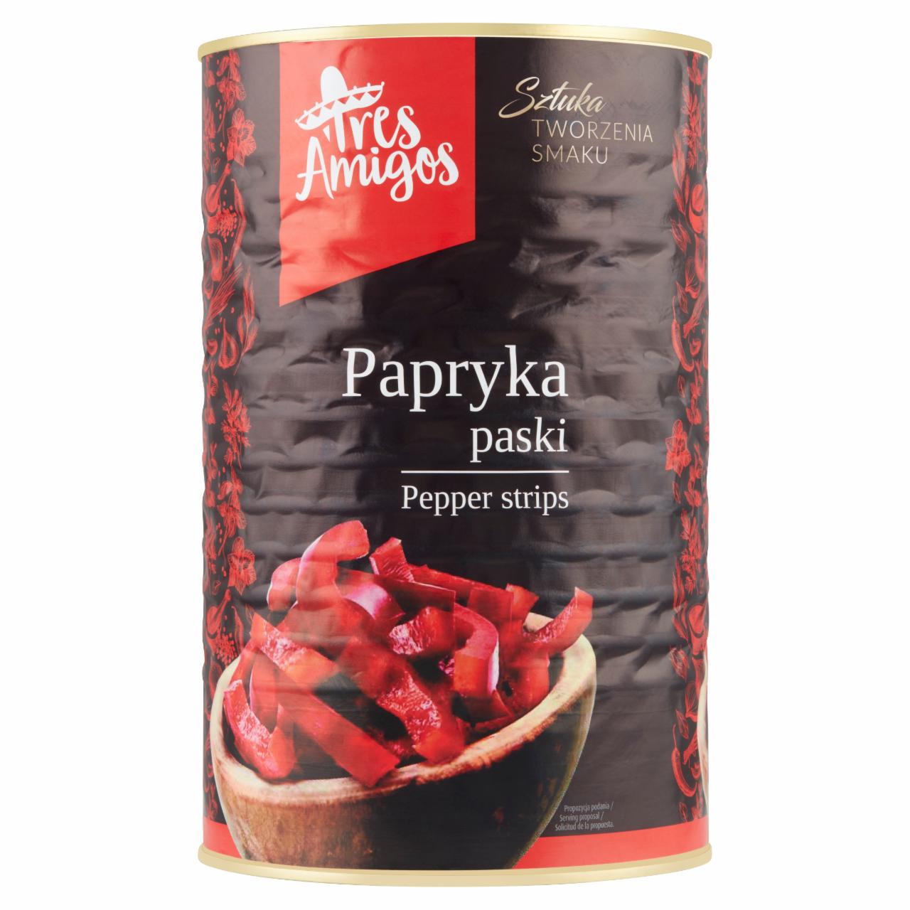 Zdjęcia - Tres Amigos Papryka paski 3,95 kg