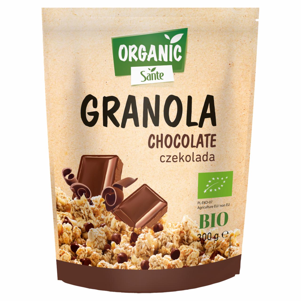 Zdjęcia - Sante Organic Granola czekolada 300 g