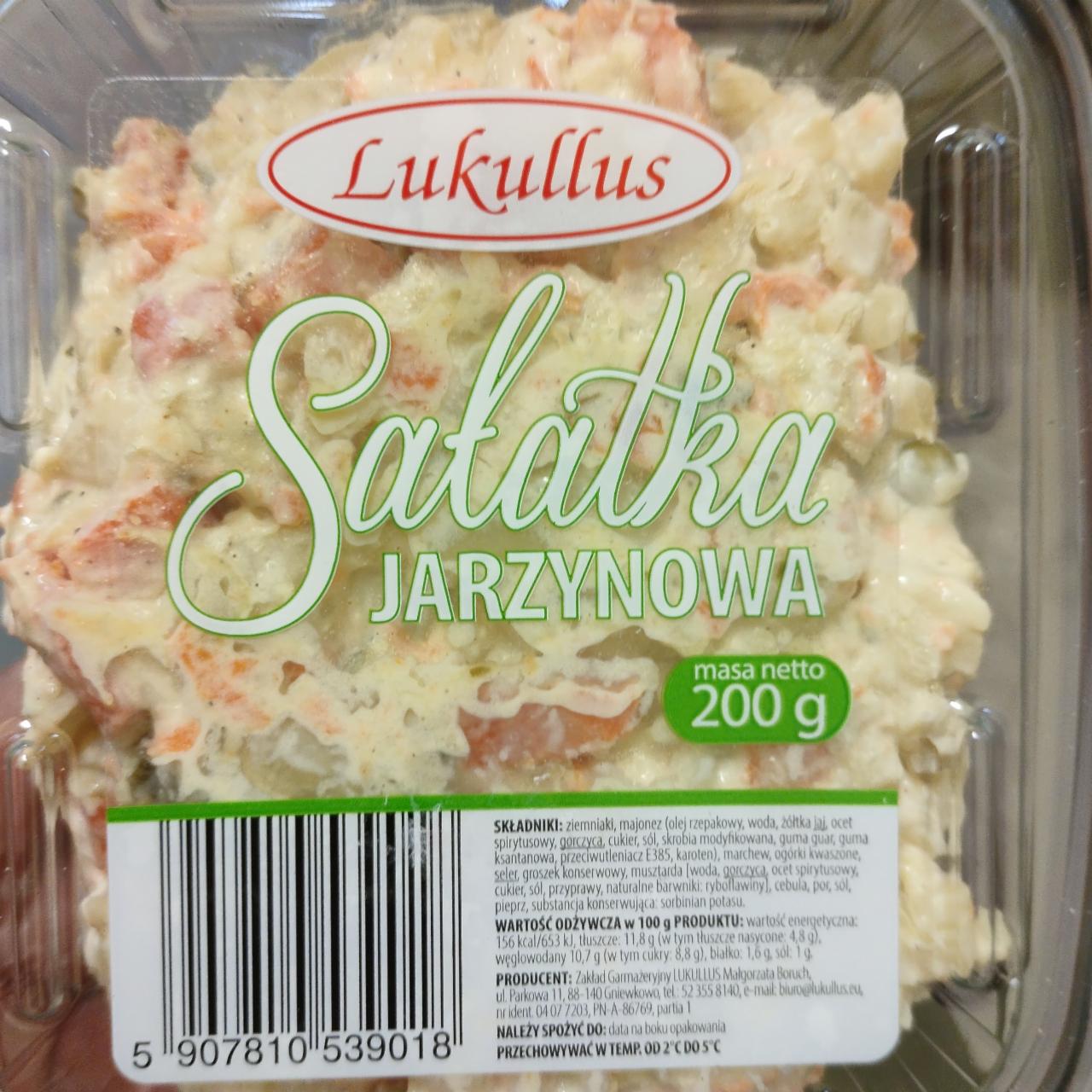 Zdjęcia - sałatka jarzynowa Lukullus