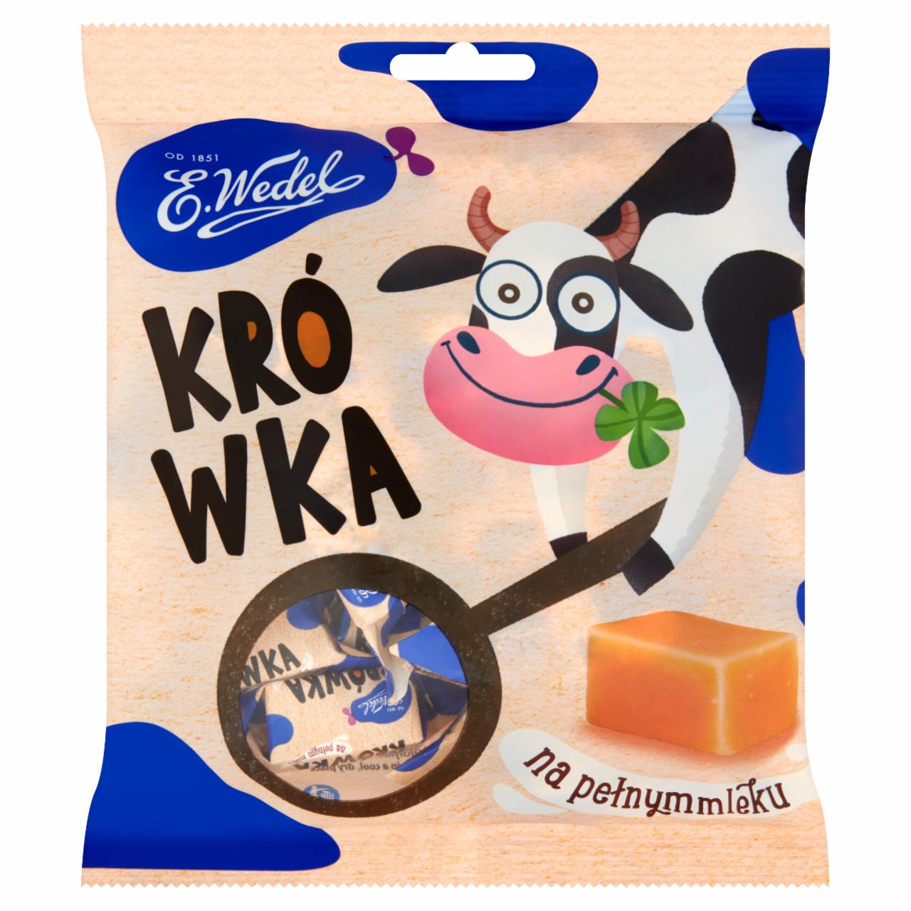 Zdjęcia - E. Wedel Krówka Pomadki mleczne 250 g