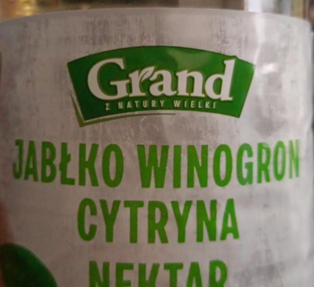 Zdjęcia - Nektar jabłko winogron cytryna Grand