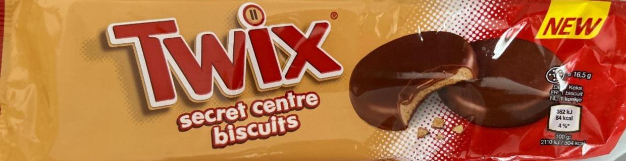 Zdjęcia - Secret centre biscuits Twix