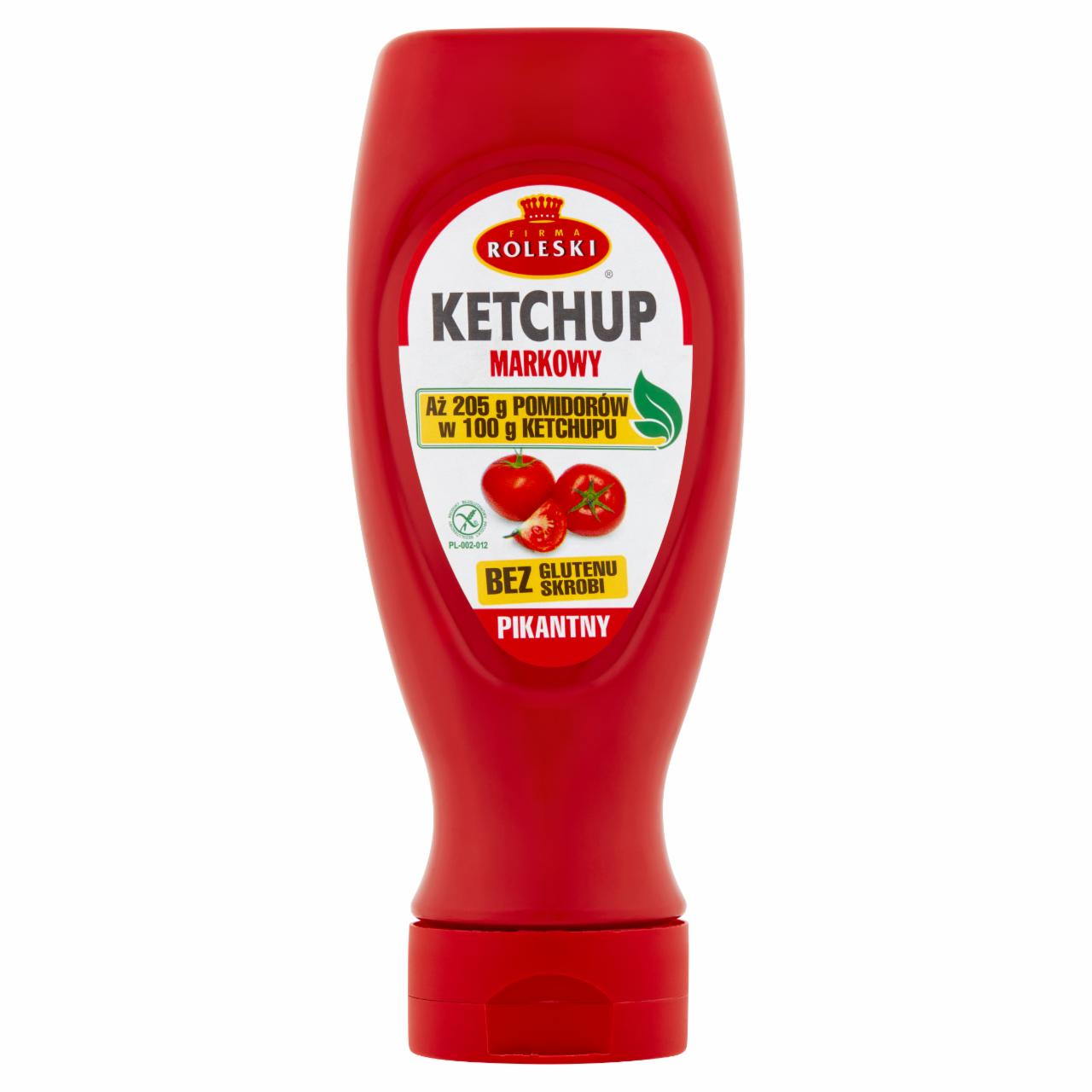 Zdjęcia - Firma Roleski Ketchup markowy pikantny 450 g