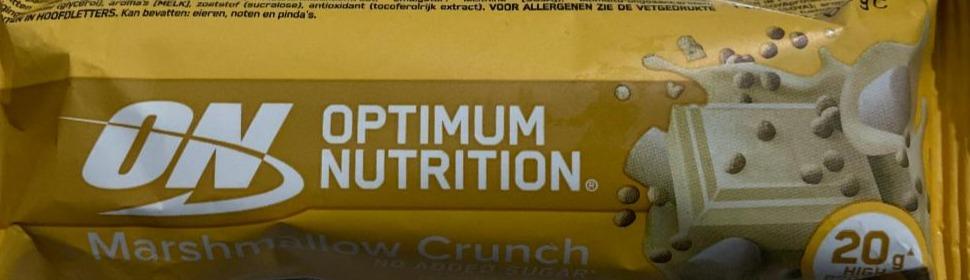 Zdjęcia - Marshmallow crunch Optimum nutrition