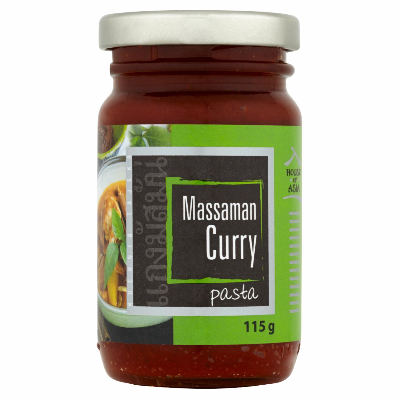 Zdjęcia - House of Asia Pasta Massaman curry łagodna 50 g