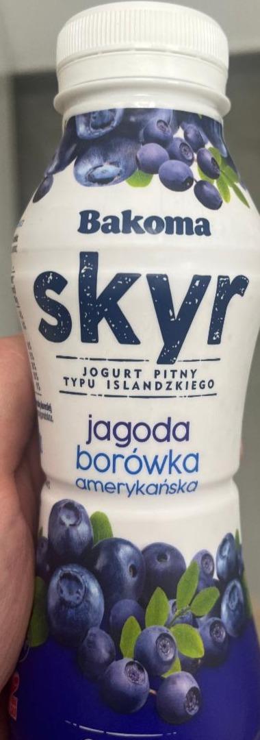 Zdjęcia - Skyr jagoda borówka amerykańska bakoma