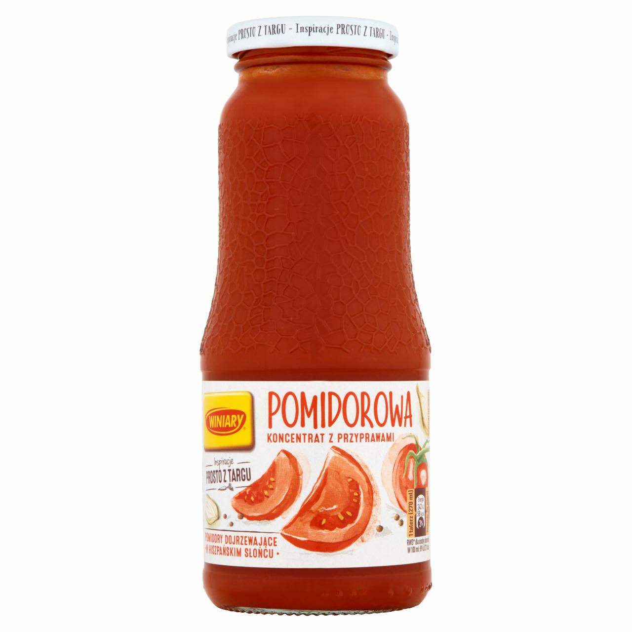 Zdjęcia - Winiary Pomidorowa koncentrat z przyprawami 360 g