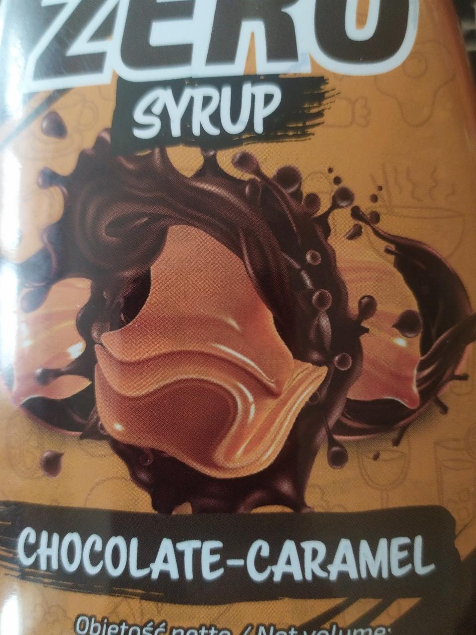 Zdjęcia - Zero Syrup Chocolate Carmel 6 pack nutrition