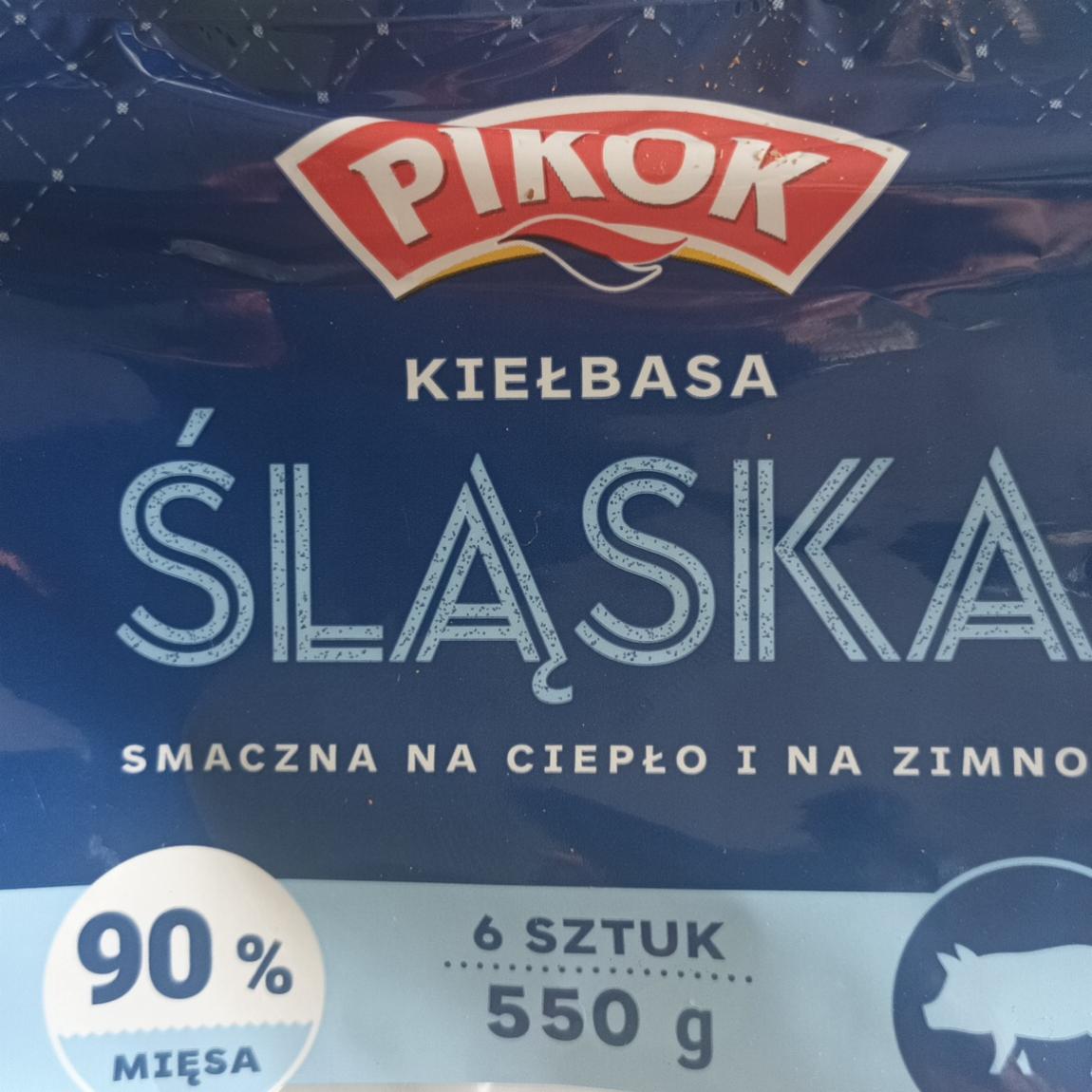 Zdjęcia - Kiełbasa Śląska 90% mięsa Pikok