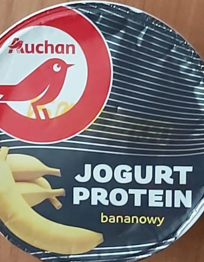 Zdjęcia - jogurt protein bananowy Auchan