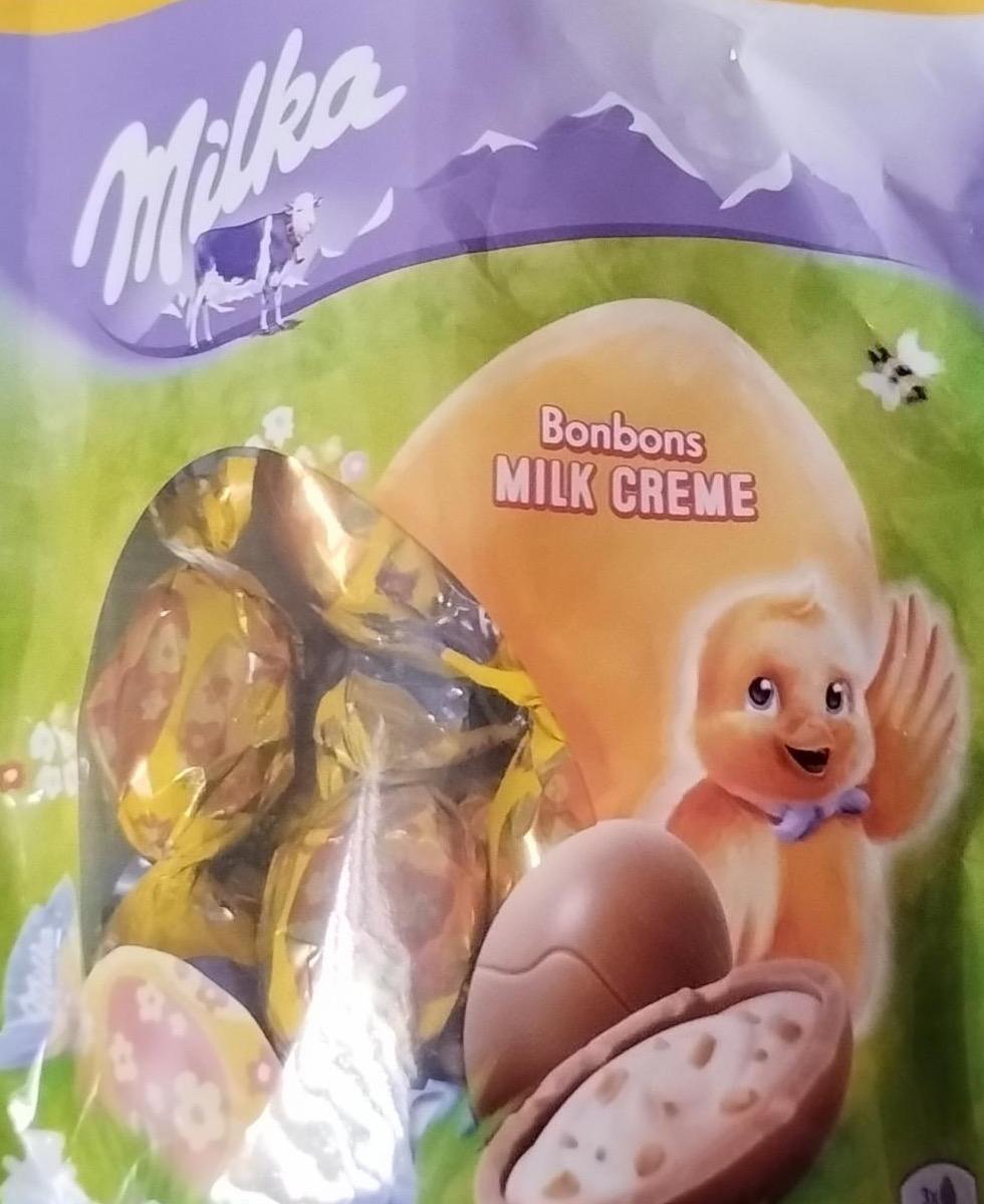 Zdjęcia - Bonbons milk creme Milka