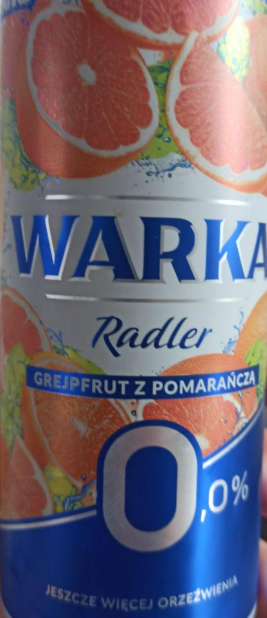 Zdjęcia - Radler Bezalkoholowy napój piwny grejpfrut z pomarańczą Warka