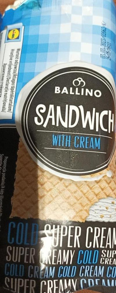 Zdjęcia - sandwich With Cream Ballino
