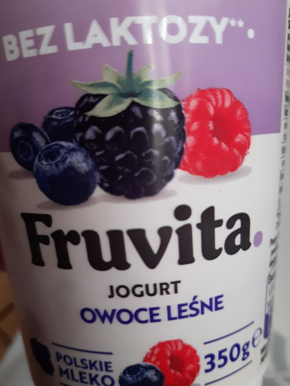 Zdjęcia - Fruvita jogurt owoce leśne bez laktozy