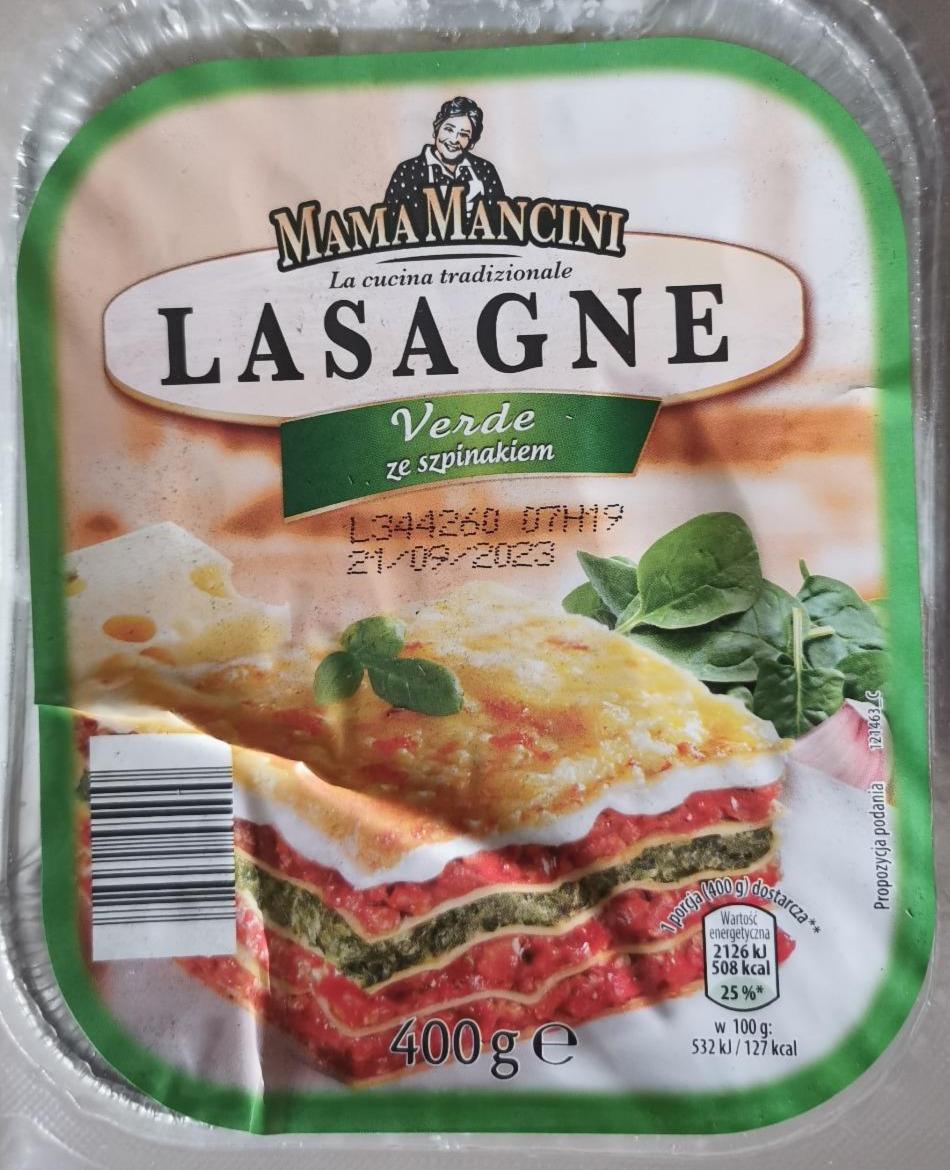Zdjęcia - Lasagne Verde ze szpinakiem Mama Mancini