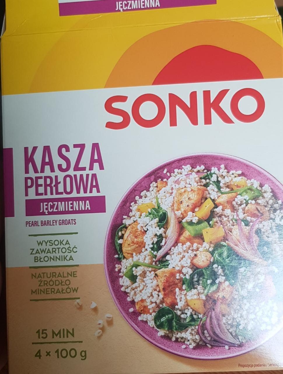 Zdjęcia - Kasza jęczmienna perłowa Sonko