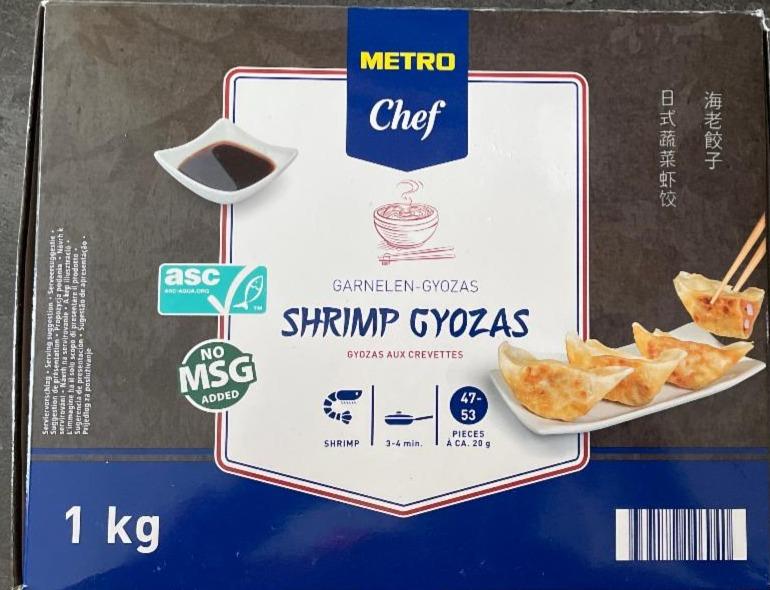 Zdjęcia - Shrimp Gyozas Metro Chef