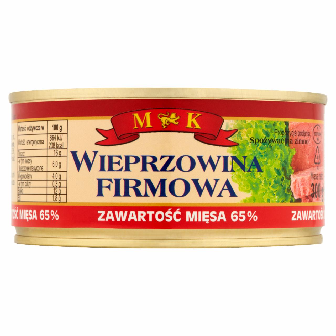 Zdjęcia - MK Wieprzowina firmowa 300 g