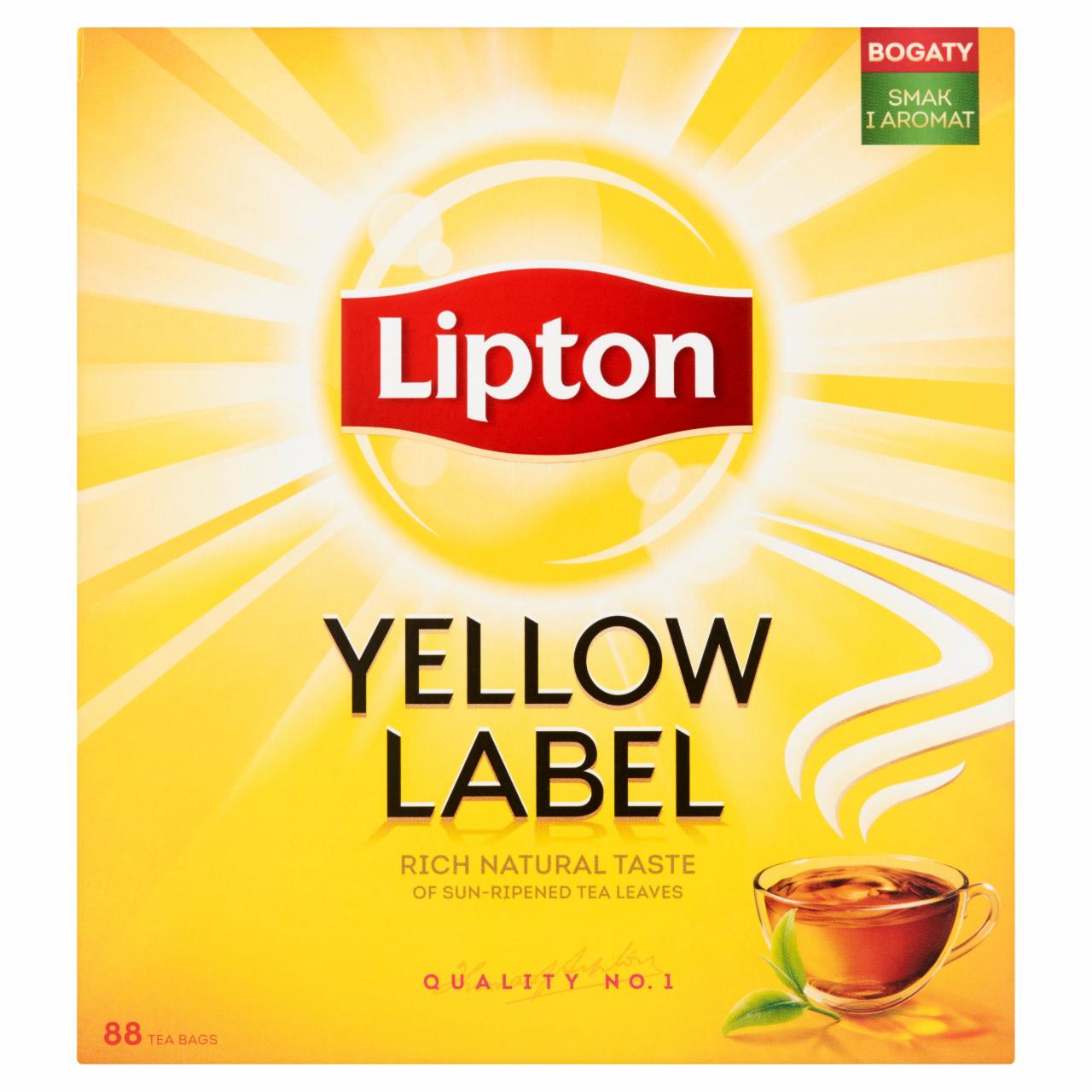 Zdjęcia - Lipton Gold Tea Herbata czarna 138 g (92 torebki)