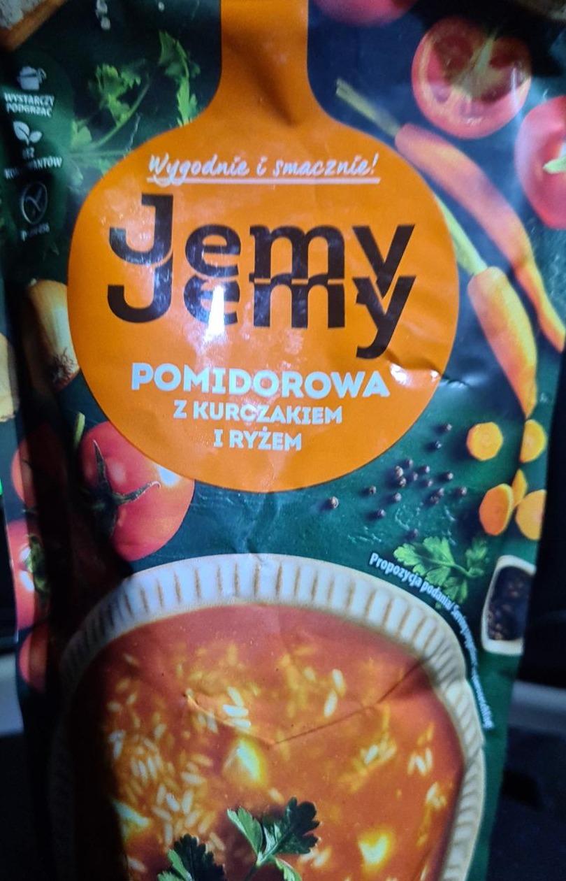 Zdjęcia - Pomidorowa z kurczakiem i ryżem JemyJemy