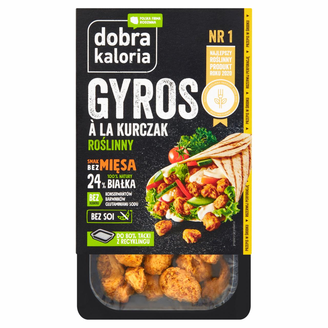 Zdjęcia - Dobra Kaloria Roślinny gyros a'la kurczak 150 g
