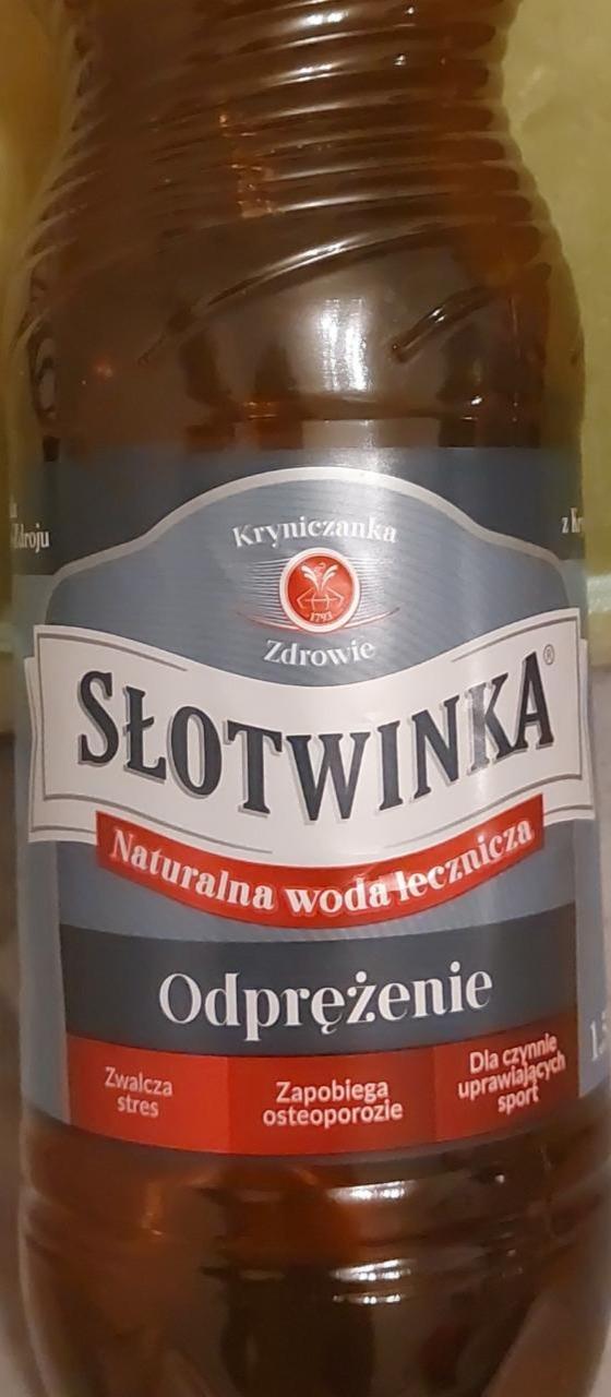 Zdjęcia - Naturalna woda lecznicza Słotwinka Kryniczanka Zdrowie