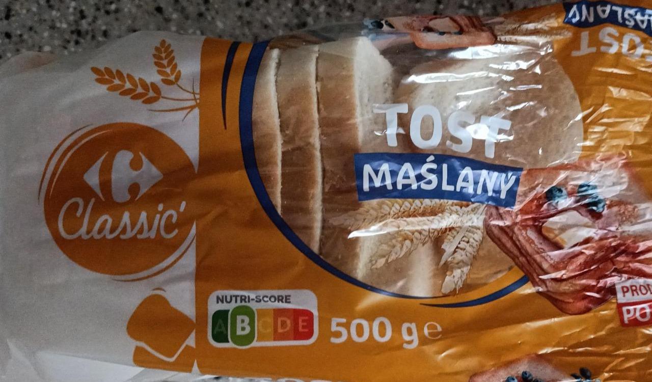 Zdjęcia - Tost maślany Carrefour Classic