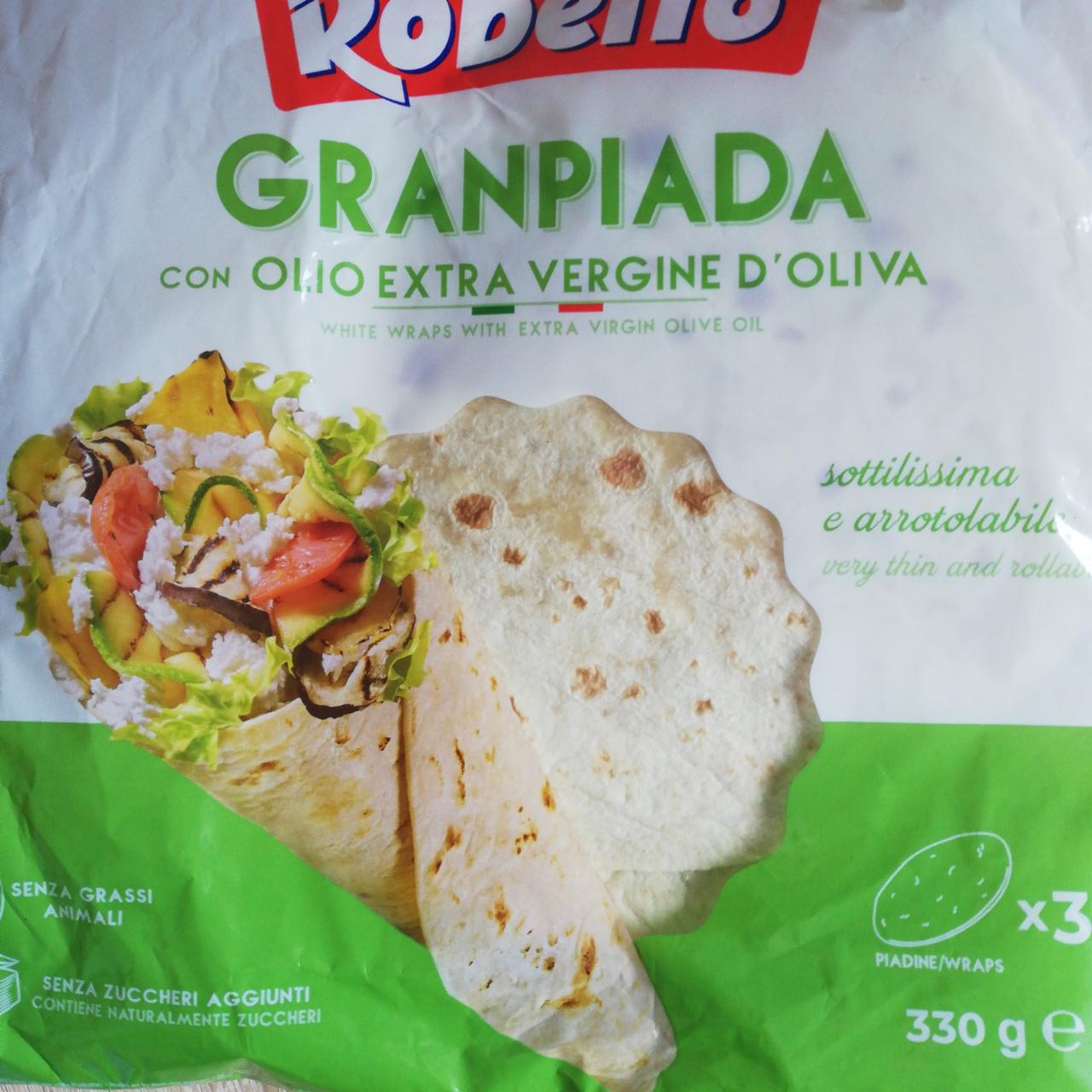 Zdjęcia - Piadina Roberto con olio d'oliva 